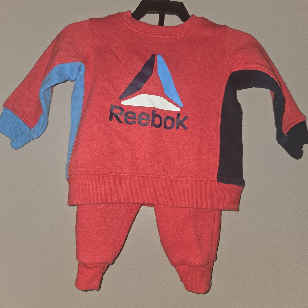 Reebok Red and Blue Baby Tracksuit